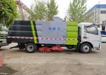 140 HP Sub engine power Road Sweeper Machine 16000kg Maximum Total Mass