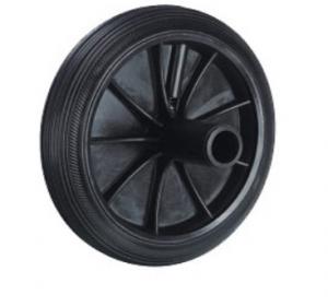 China OEM Trash Can Replacement 200mm Rubber Garbage Bin Wheel on sale