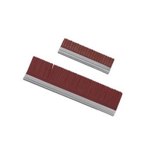 Wholesale Aluminum Metal Bottom Silicone Strip Brush for Wooden Door from china suppliers