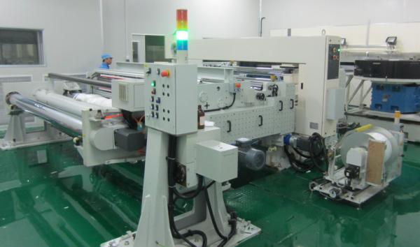1000mm Lithium Uninterrupted Stretch Film Rewinder Machine With ISO9000