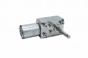 Wholesale 24V Dc Worm Gear Motor With Encoder Micro Ratio 1/52 For Industrial Equipment from china suppliers