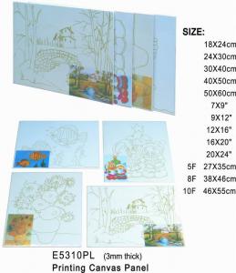 China 3mm Thick Print Stretched Canvas Art Painting Canvas Panel OEM Service Avaliable on sale