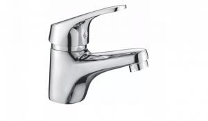China Hot Cold Sanitary Ware Water Tap Wash Face Brass Bathroom Basin Faucet on sale