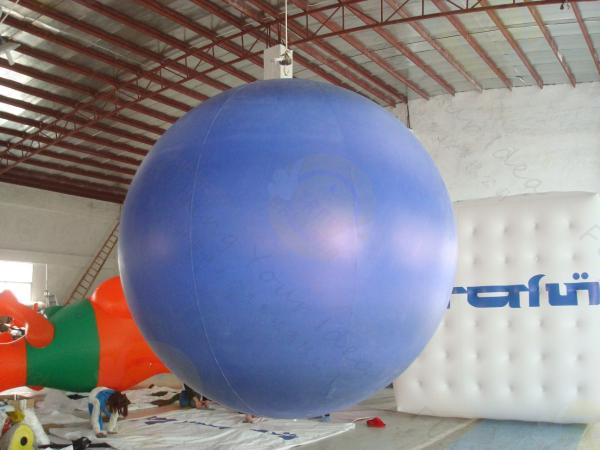 0.18mm helium PVC Giant Neptune Inflatable Helium Balloons ,Round shaped For