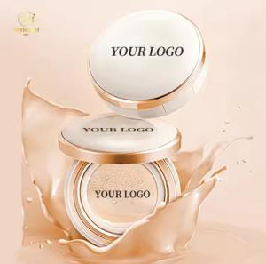 Wholesale Cruelty-Free Vegan Full Coverage Waterproof BB &amp; CC Cream Compact Foundation Cream SPF50+ Oil-contorl Cushion Foundation from china suppliers