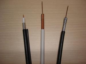 Wholesale CATV RG6 Coaxial Cable With Jelly 75 ohm Cable With Bare Solid Copper Conductor from china suppliers