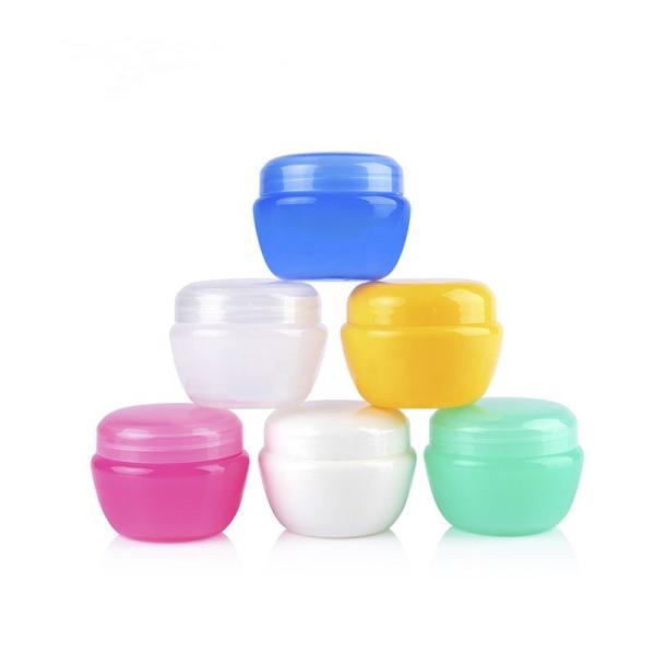 Empty Clear Blue Petg Plastic cosmetic jar Packages 10ml To 500ml Skincare