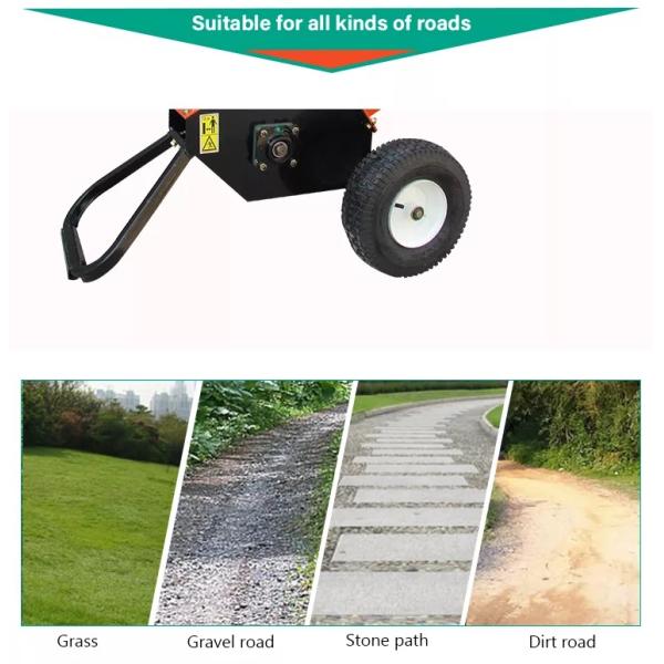 CE Gasoline Wood Log Chipper Shredder Max Wood Diameter 100mm