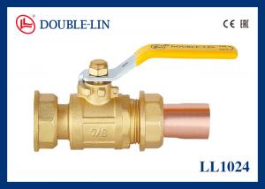 Wholesale Thread Connection 7/8 x 28mm Brass Gas Valves from china suppliers