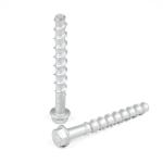 Durable Flange Hex Concrete Bolt Carbon Steel M12 125mm Hexagon Bolt Concrete