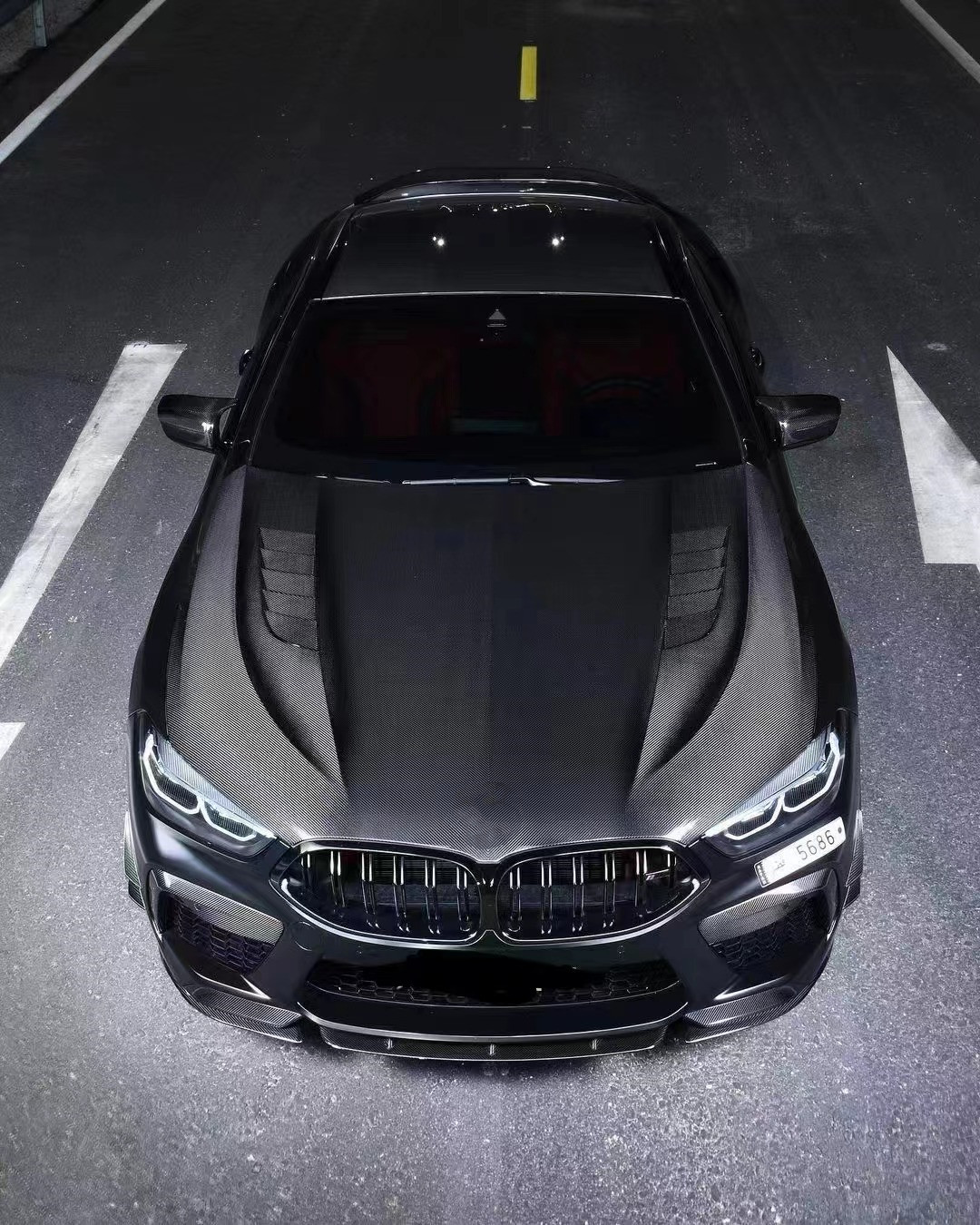 For BMW 8 Series M8 Carbon Fiber Hood G14 G15 G16 M8 Carbon Fiber Hood Body Kit