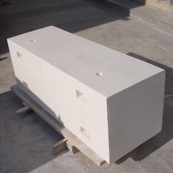 ISO9001 Certified Zero Thermal Expansion Silica Refractory Bricks for Glass Tank