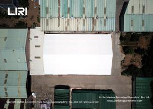 Wholesale 18x30m Temporary Warehouse Structure With White PVC Fabric from china suppliers