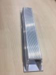 Silver Color Industrial Aluminum Profile T Slot Curtain Wall Profile