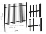 2000mm*2400mm Ornamental Tubular e Diplomat fence for Australia Market