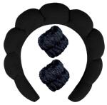 Twist sponge high calvaria SPA head band washing Face makeup headband set
