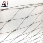 302 Stainless Steel Wire Rope Mesh Net Flexible Stainless Steel Zoo Mesh