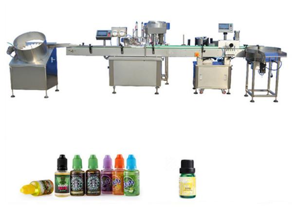 5-35 bottles/min Pump Liquid Filling Machine , PLC Control Vial Liquid Filling