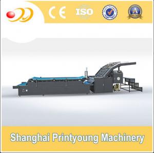 China Semi Automatic Flute Laminating Machine For 350gsm Paper Cardboard Corrugated Box on sale