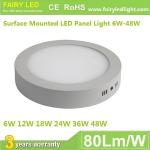 Hot-selling Surface Mounted Wall Mounted LED Panel Light 6W 12W 18W 24W 36W 48W