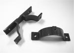Powder Surface Stamped Aluminum Parts Bracket For Pipe Clamp Black ANSI Standard