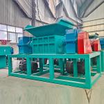 Waste Plastic Bottle Rubber Tire Scrap Metal Double Shaft Shredder Machinery