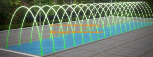 Outdoor And Indoor Jumping Jets Water Fountain Fittings SS304 Material