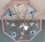70cm Auto Open Dome Shape POE Kids Compact Umbrella