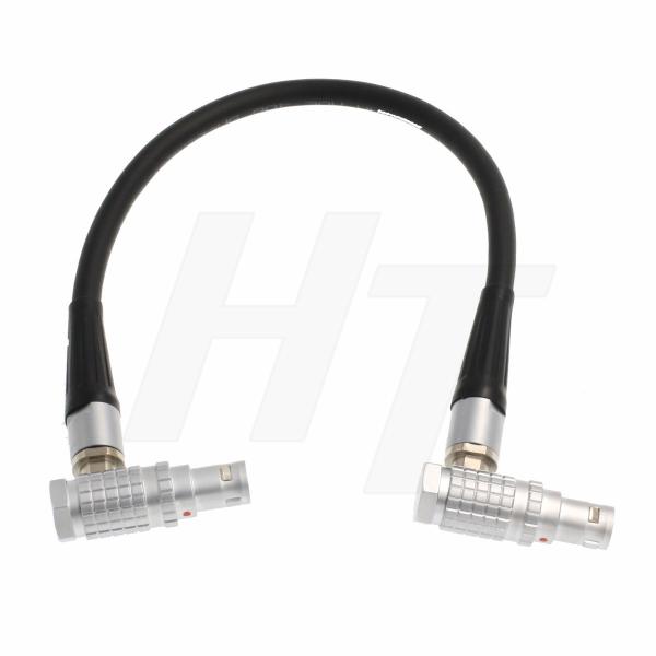 Right Angle RED Epic Scarlet Camera Cable Dual 16 Pin Male Connectors Compatible