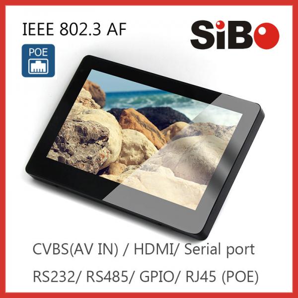 7" Tablet with POE GPIO ports, RS485 for Automation Application