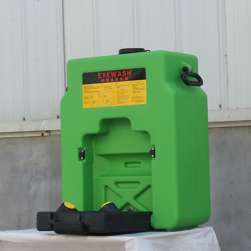 14 gallon 53L Versatile portability emergency eyewash station ,ABS portable eye wash station, plastic emergency eye wash