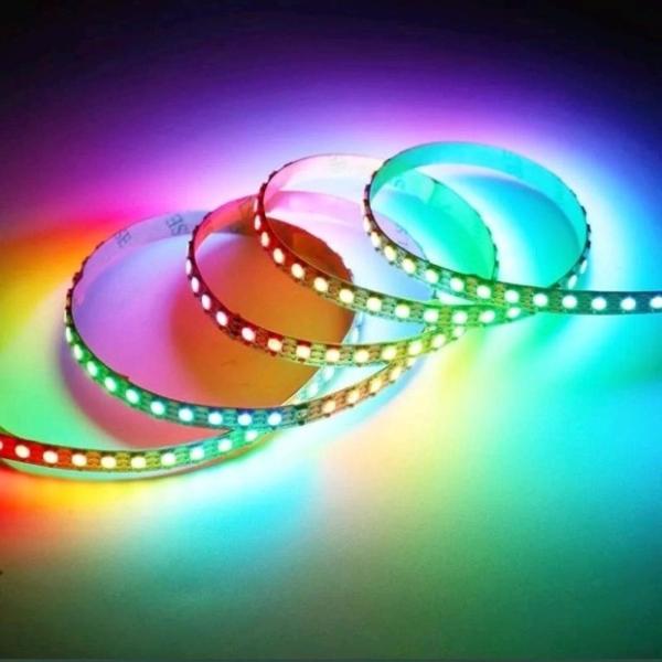 300LEDs 12V Flexible Flat Led Light Strip Ultraviolet SMD5050 16.4 Ft/5m For