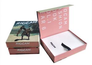 Wholesale Magazine Book Shaped Box Cardboard Paper Cmyk Printing Color Magnetic Closure from china suppliers