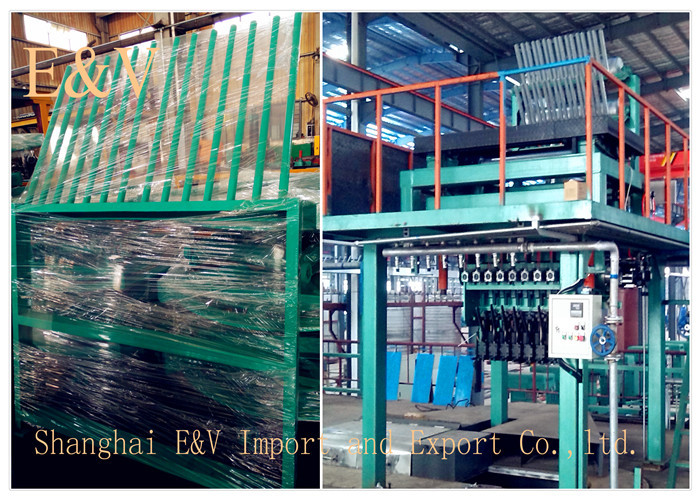 Two - stroke coiler Upward Casting Machine With high speed 1270kg/h
