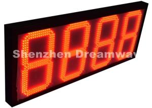 Wholesale 8888 Outdoor LED Signs for Gas Station with Red 12&quot; Size Meanwell Power Supply from china suppliers