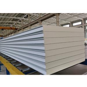 Wholesale PU Polyurethane Insulated Sandwich Panels for Steel Prefabricated Container House from china suppliers