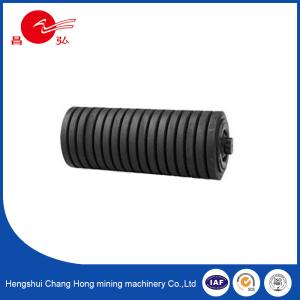 Wholesale Conveyor Belt Idler Rubber Coated Buffer Idler High Polymer Nylon Roller Customized from china suppliers