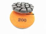 Wet dry Hybrid diamond grinding and polishing discs resin bond for concrete Long