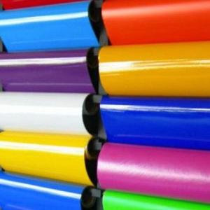 China Grade A 80mic Multi Color Vinyl Stickers 120g For Cutting Plotter on sale