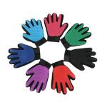 Silicone Cat Dog Grooming Gloves For Pet Massage Deshedding