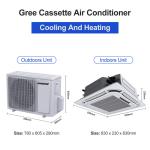 Ceiling Suspended Air Conditioner Floor Ceiling Type 24000 Btu R410A-50Hz Air