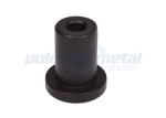 Satin Black Steel Decorative Door Hardware , Modern Sliding Barn Door Hardware