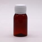 Tamper Evident Cap 50ML PET Cough Syrup Bottle for Oil Lubricating Oral Liquid