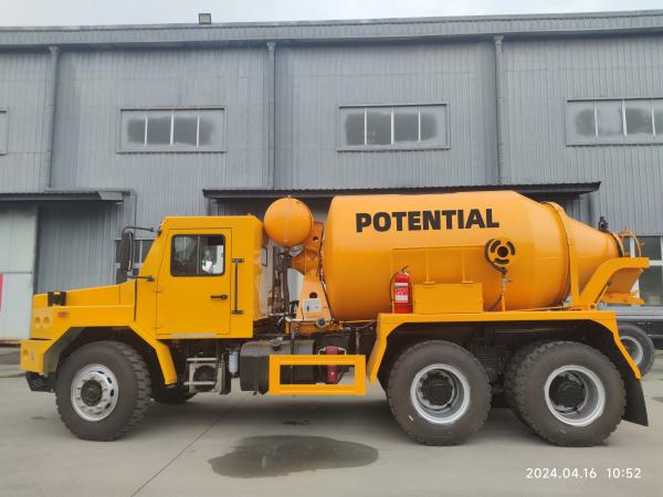 KJC-5 Smart Mining Underground Equipment Concrete Mixer Truck Customized