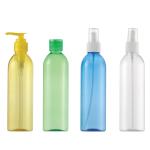 180ml/200ml/250ml Capacity Round Shoulder Cylinder PET Plastic Bottles with
