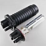 36 Cores 2 Trays IP68 32 SC Optical Fiber Splice Closure For Adapter Audio
