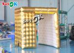 Inflatable Party Decorations 2.4m 8ft Gold Color Arc Inflatable Photo Booth