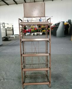 Wholesale Six Layers Shelf Display Rack / Mretal Oil Display Rack 80kg Capacity from china suppliers