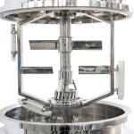 Double Jacket Electric Heating Industrial Mixer Machine Cosmetic Cream Lotion