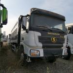 Automatic Transmission White Heavy Dump Truck Wheelbase 170 Inches Length 25